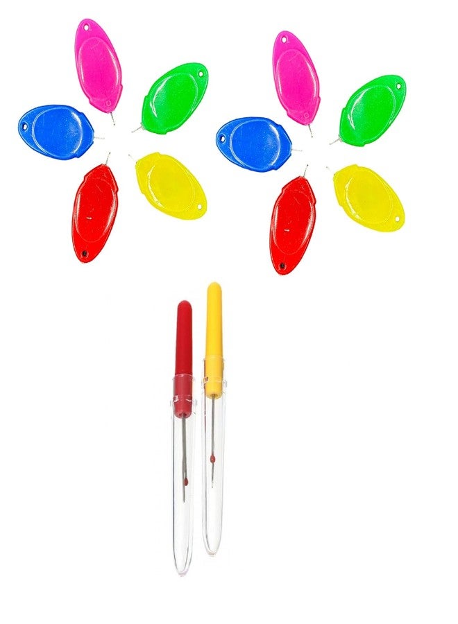 ZENITH Seam Ripper, Stitch Unpicker and Opener Sewing Tool, Thread Cutter for Sewing Activities, Art & Craft, Sewing Ripper Pack (10 Needle Threader + 2 Small Seam Ripper) - Image 1